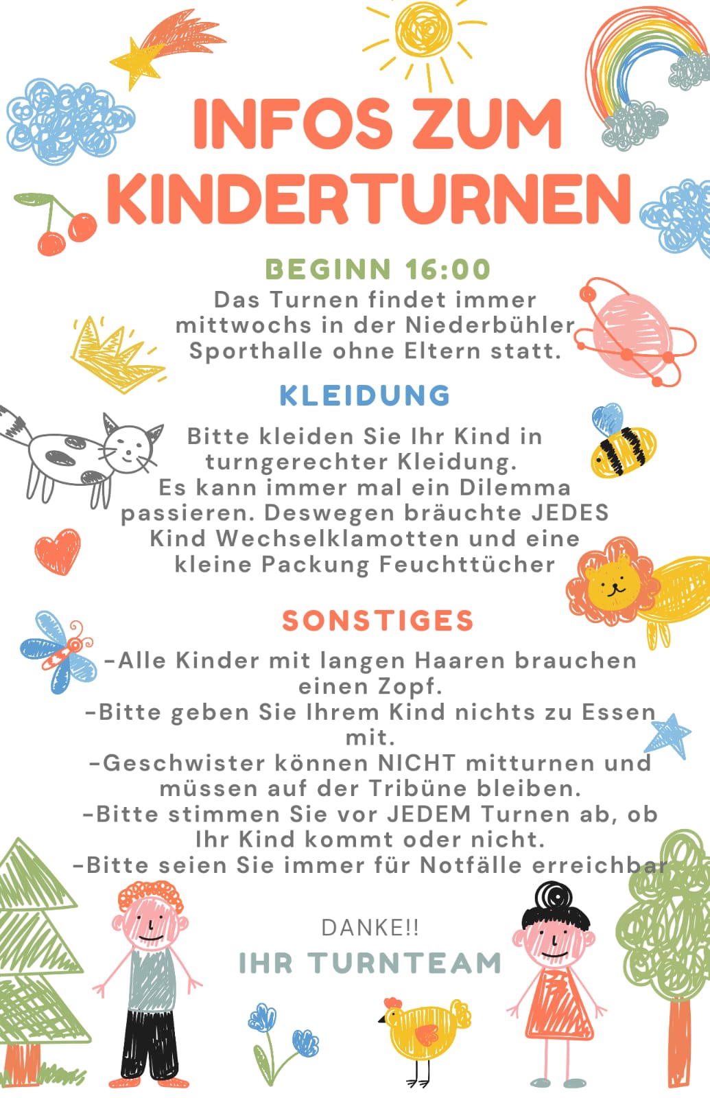 Kinderturnen Bild 2