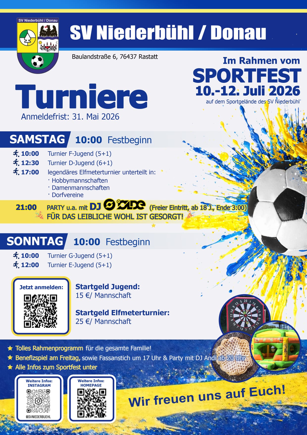 Sportfest Turniere 2026